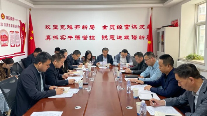 黨委書記、董事長(zhǎng)劉亞雄一行調(diào)研建工建機(jī)公司